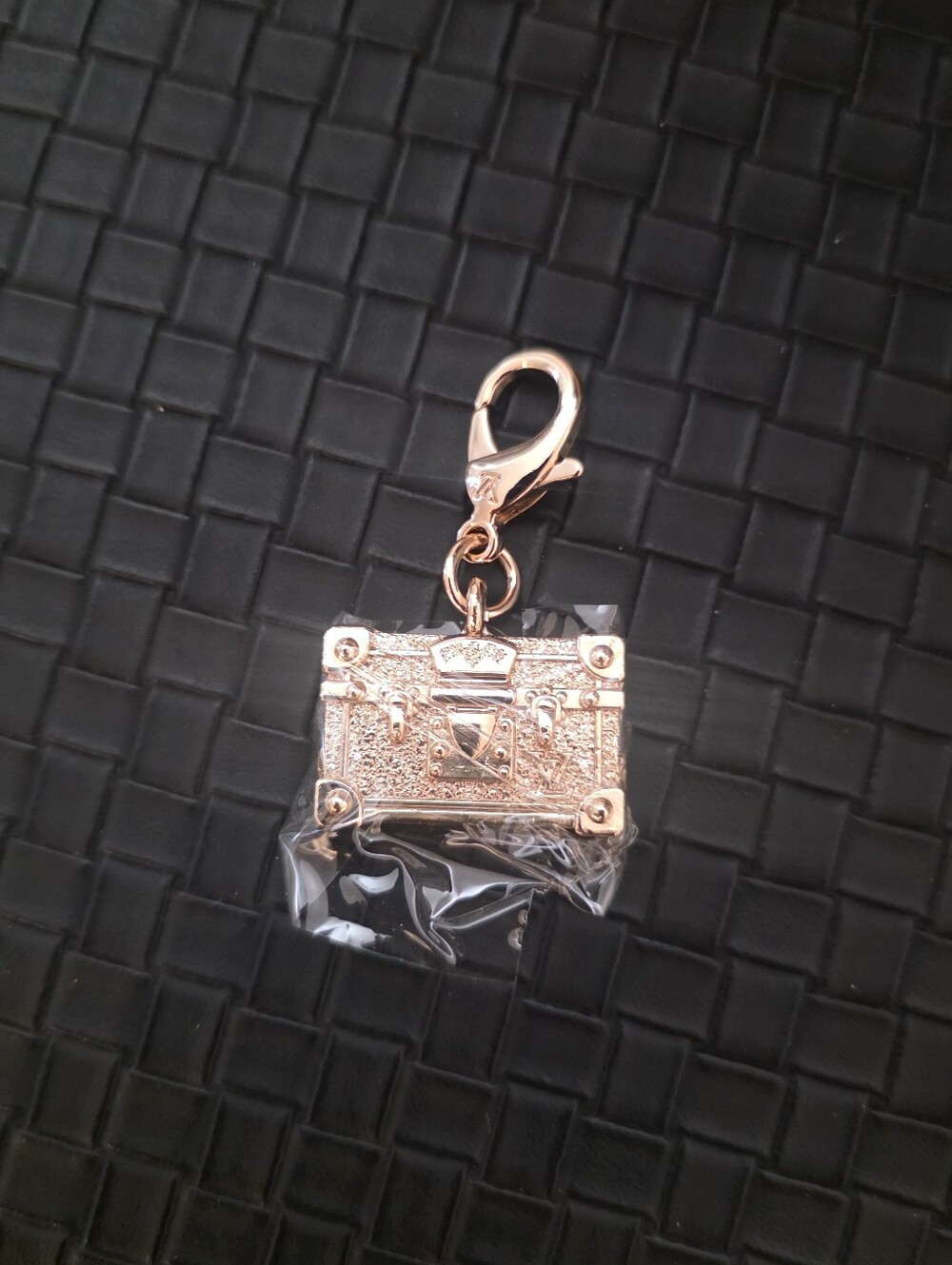 Gold Trunk Charm